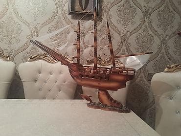 Kitablar və jurnallar: Turmede duzelme el isdi. Böyük ölçülü dekorativ yelkənli gəmi maketi — 3