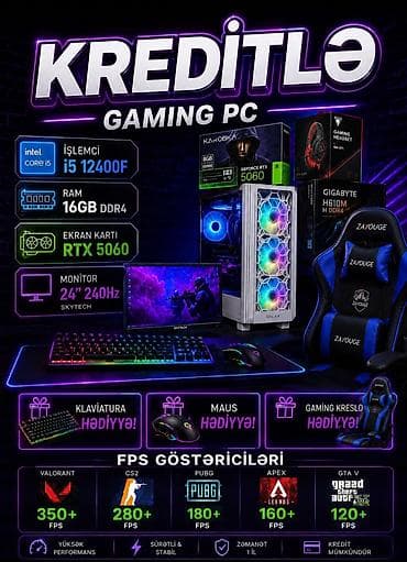 pentium komputer: 🎮 OYUN KOMPYUTERLƏRİ SATIŞDA! 🎮 sag terefe suruwdur her parametirde — 4