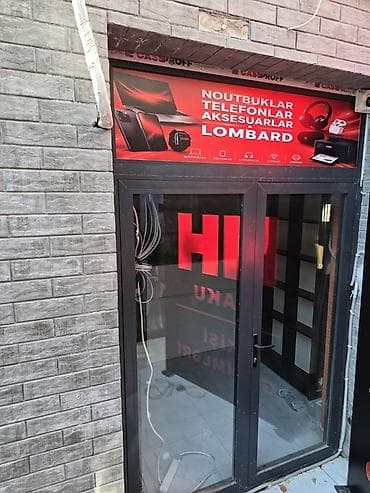 Mağaza avadanlığı: Arenda: Obyekt Ölçü və yerləşim: - Rəflər kvadrat bölmələrdən — 5