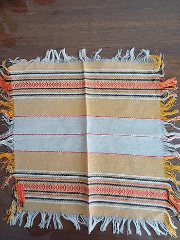 Döşək üzləri: Mətbəx üçün rəng - Sarı Pambıq Dəsmal — 2