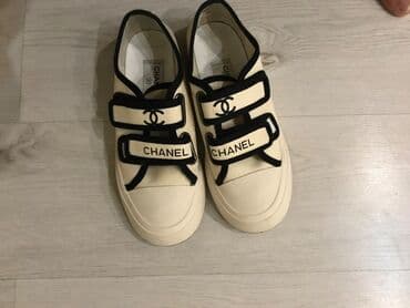 высокие кеды: Размер: 39, цвет - Белый, Б/у — 2