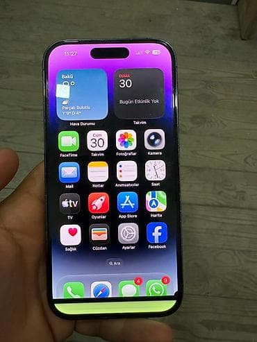 philips xenium 9@9h: IPhone 14 Pro, 256 GB, Deep Purple, Face ID — 1