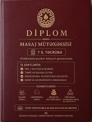 Медицина, фармацевтика: Массажист, Более 5 лет опыта — 1