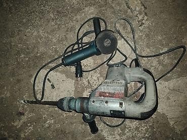 Ручные механические инструменты: İki alətdən ibarət dəst 1) Bosch bucaqyonan (UŞM) - Kompakt korpus və — 2