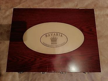 hamam sushilka: CEHİZLİK Bavaria Alman istehsalı 72 parça qaşıq-bıçaq dəsti. Yeni — 6