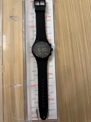 irshad telecom is saatlari: İşlənmiş, Qol saatı, Alfajr, rəng - Qara — 4