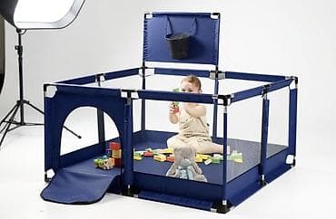 dairəvi manej: Uşaq üçün təhlükəsiz oyun manyezi - Dördkünc konstruksiya, möhkəm — 1