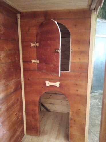 домик для большой собаки: Taxta it evi – əl işi - Material: tam ağac (lövhə), möhkəm karkaslı — 7