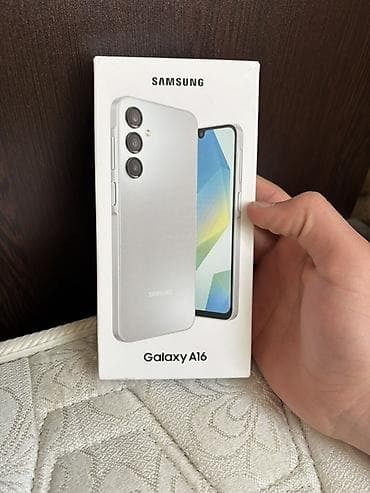 telefon samsunq: Samsung Galaxy A16, 128 GB, rəng - Gümüşü, Barmaq izi, Face ID, Sənədlərlə — 9
