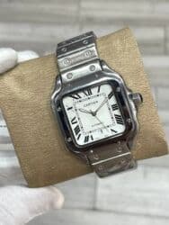 forsining saat: Yeni, Qol saatı, Cartier, rəng - Ağ — 10