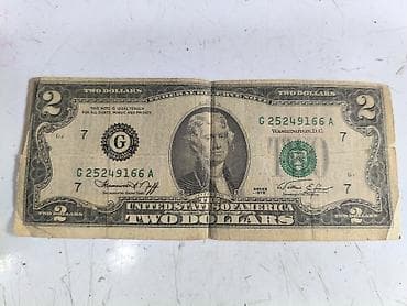 50 dollar: Məhsul: ABŞ 2 dollar banknotu Xüsusiyyətlər: - Növ: Federal Reserve — 2