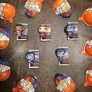 Stranger Things x Kinder Joy kolleksion fiqurları seti Erika, Upside