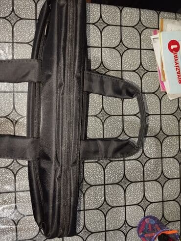 сумка для дисков: RIVACASE noutbuk çantası – qara rəng - Noutbuk və sənədlər üçün — 8