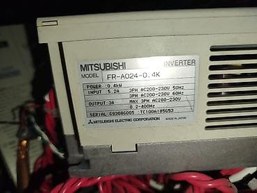 Mitsubishi Electric FR-A024-0.4K inverter - Model: FR-A024-0.4K (Made