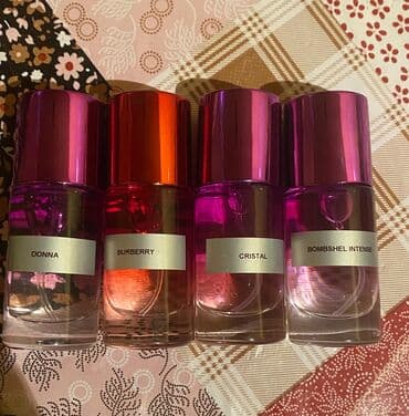 Уход за телом: Müxtəlif qoxu seçimləri olan ətir kolleksiyası Butulka: kompakt şüşə — 2