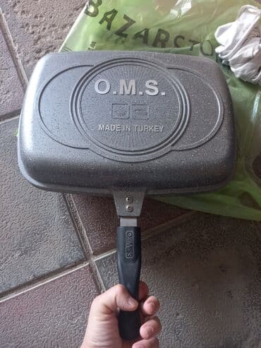 Qab-qacaq və mətbəx ləvazimatlarının alışı: Tava, rəng - Boz, Qranit, Türkiyə — 2