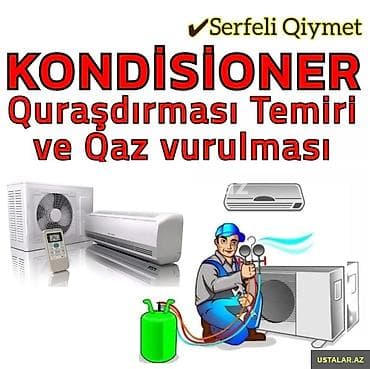 clima termo: Təmir, Split kondisionerlər, Quraşdırılma — 1