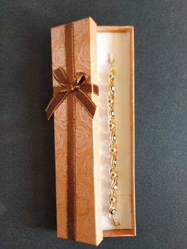 pandora qutusu: YENİ-hədiyyəlik qutu+qolbaq(göz muncugu) =20 azn — 1