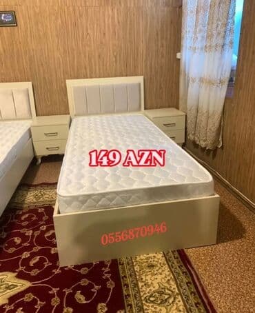 кровать кресло: Yeni, Təknəfərlik çarpayı, Bazasız, Matras ilə, Siyirməsiz, Azərbaycan — 2