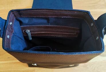 Eynəklər: Salam təbii dəridən hazırlanmış, əl işi olan yeni kişi — 8