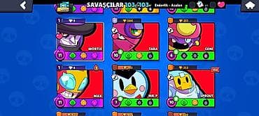 Brawl Stars hesabı – tam kolleksiya və yüksək irəliləyiş - Hesab adı — 2