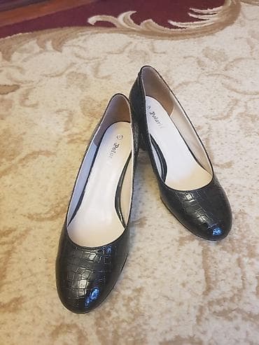 Туфли: Туфли, Размер: 39, цвет - Черный, Новый — 3