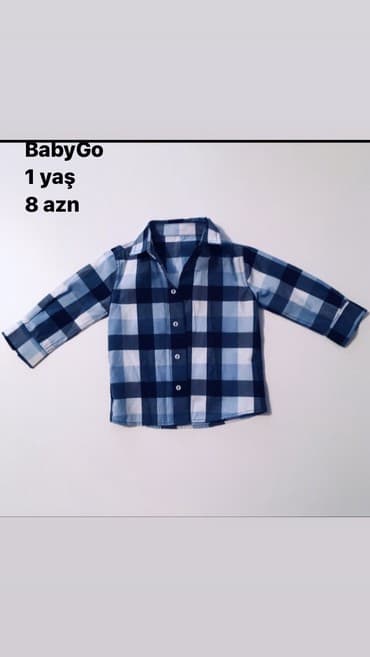 göy bodiklər: Rubaşka ela veziyyetde, ölçü 1 yaş — 2