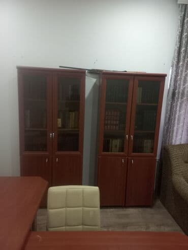 настольный набор для руководителя бишкек: Ofis mebelləri dəsti Tərkib: - L formalı iş masası – sağ tərəfdə — 2