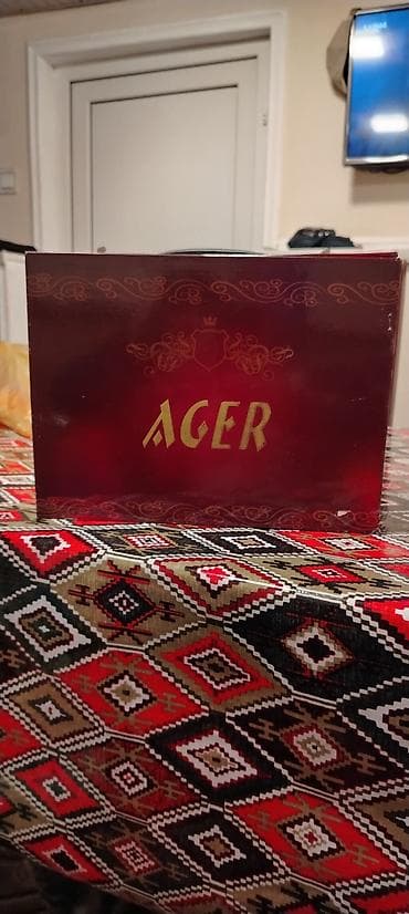 Ager nərgilə dəsti - Brend: AGER - Materiallar: metal korpus (qızılı — 3