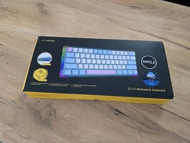 china aid notebook: E-Yooso Z11T RGB mexaniki klaviaturadır ( blue switch ). Yenidir. 61 — 2