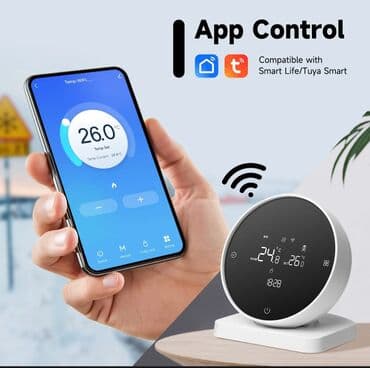 gunəş panelli kamera: Kombu ucun WiFi Termostat (pult) — 1