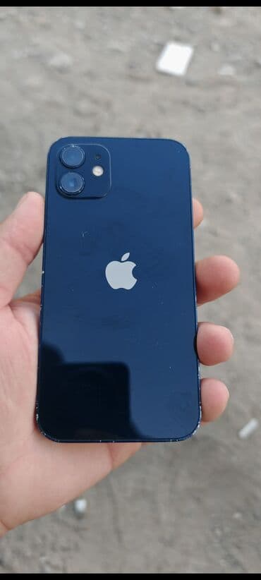 IPhone 12, 64 GB, Göy, Face ID