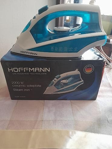buxarli utu: Hoffmann buxarlı ütü – Model: SI 2000 - Güc: 2000 W - Altlıq: Keramik — 1