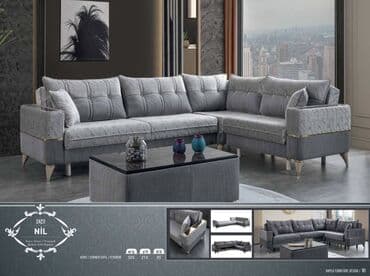 Pufiklər: Künc divan, Yeni, Açılan, Bazalı, Şəhərdaxili pulsuz çatdırılma — 1