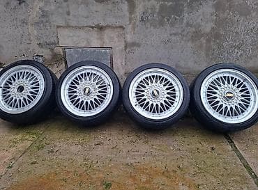 BBS təkər diskləri dəsti - Brend: BBS - Model: Mesh/çoxşaxəli dizayn