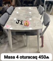 Qida məhsulları: Yeni, 4 stul — 1