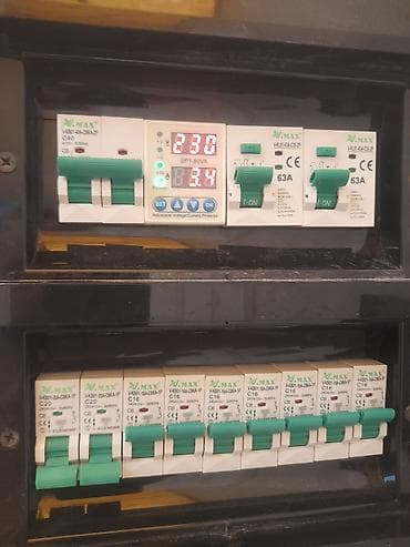 led isiqlar ev ucun: Elektrik paylayıcı şkaf – tam yığılmış, istifadəyə hazır — 2