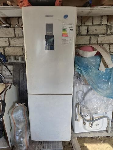 islenmis soyducular: İşlənmiş 2 qapılı Samsung Soyuducu Satılır, rəng - Ağ — 1