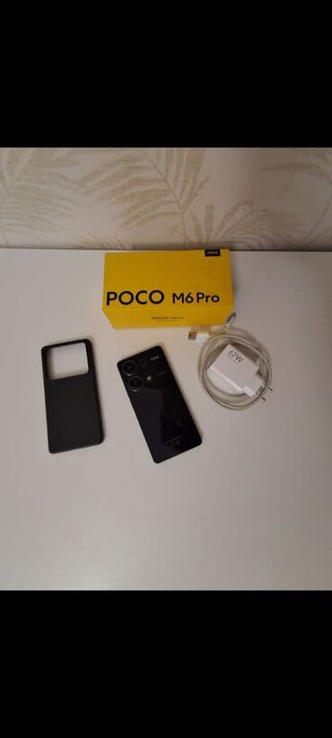 poko x5 pro: Poco M6 Pro, цвет - Черный, Сенсорный — 3