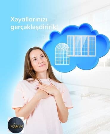 işlənmiş plastik qapı pəncərə satılır: Evinizdən çıxmadan tək birzəngə pəncərə,qapıcam balkonnarın təmiri — 5