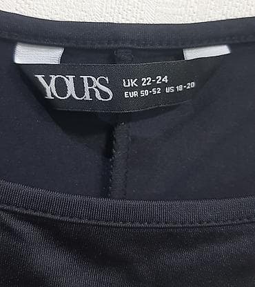 kuxna qazı: Brend: YOURS Model: Qadınlar üçün qara kombinezon/kəmzul (slip) Ölçü — 2