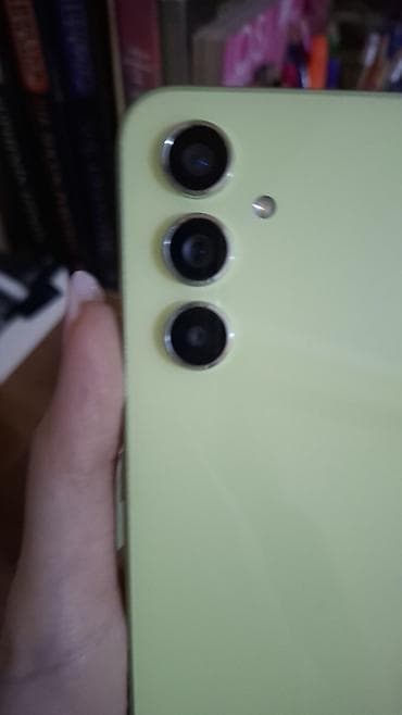 balaca telfonlar: Samsung Galaxy A54 5G, 128 GB, rəng - Yaşıl, Barmaq izi, Face ID — 6