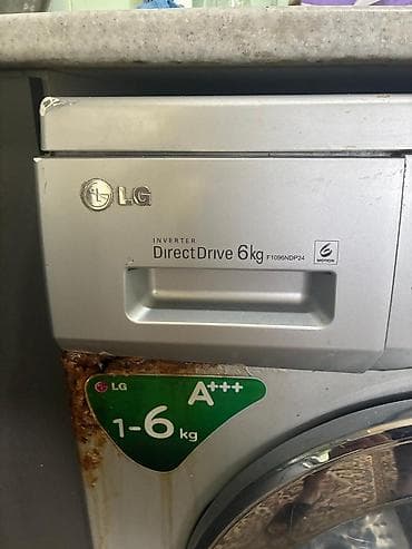 sok masini: Paltaryuyan maşın LG, 6 kq, Avtomat, Qurutmasız — 2