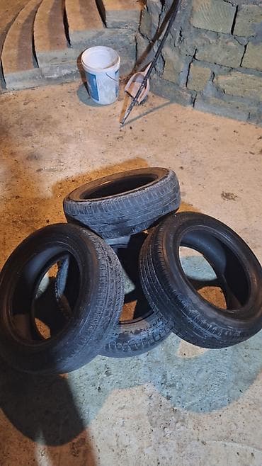 Yağlar və avtokimyəvi maddələr: İşlənmiş Şin Barum 195 / 60 / R 15 — 5