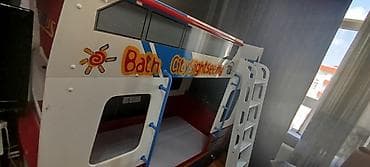 sergiden sekiller: Oğlan və qız üçün, Çarpayı, Matrassız, Siyirməsiz, MDF — 1