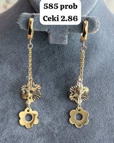 qol saatları kişi ucun: Sırğa, Sarı qızıl — 3