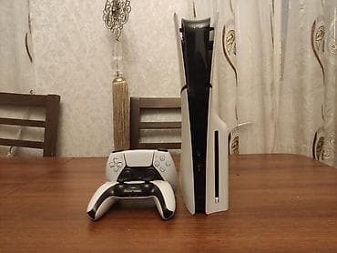 cd disk: PlayStation 5 Slim oyun konsolu Xüsusiyyətlər: - Disk yuvası: Blu‑ray — 6
