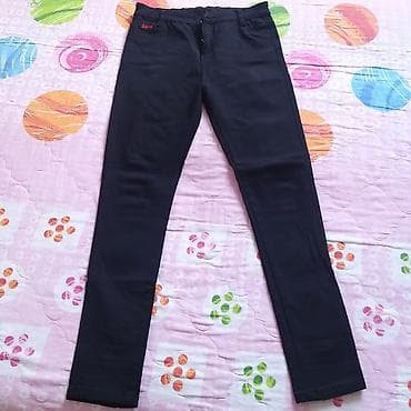 M ölçü qadın şalvarı – qara, dar kəsim - Model: Streç şalvar - Bel