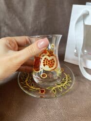 Mətbəx aksesuarları: Armudu stəkanlar, 1 əd — 1