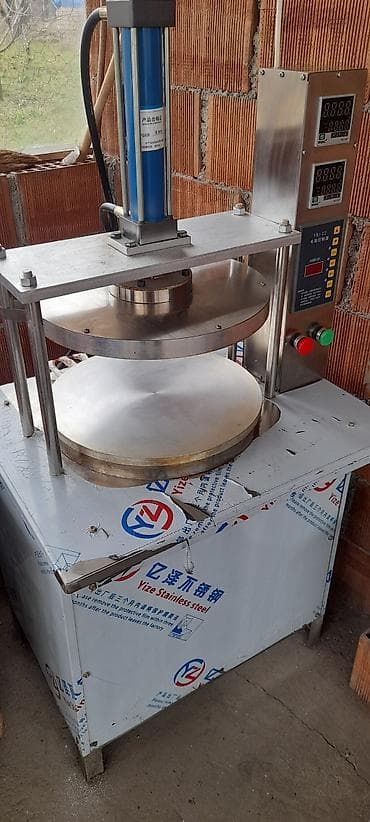 Lavaş yayan pres aparatı